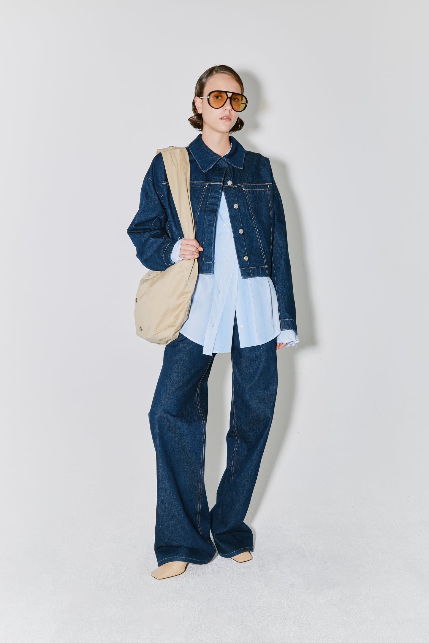 VERONICA jacket dark blue denim