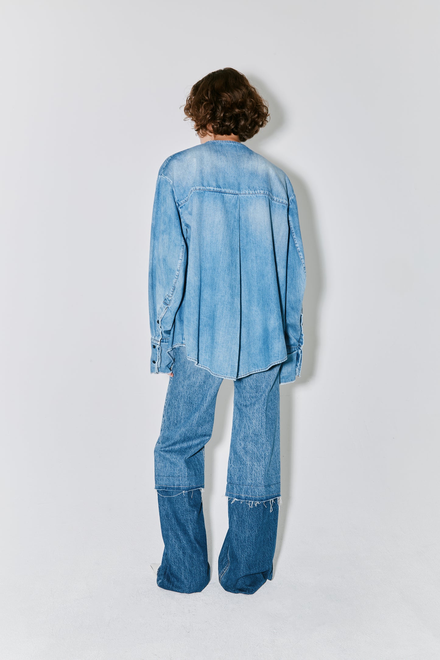 CHAIM shirt blue denim