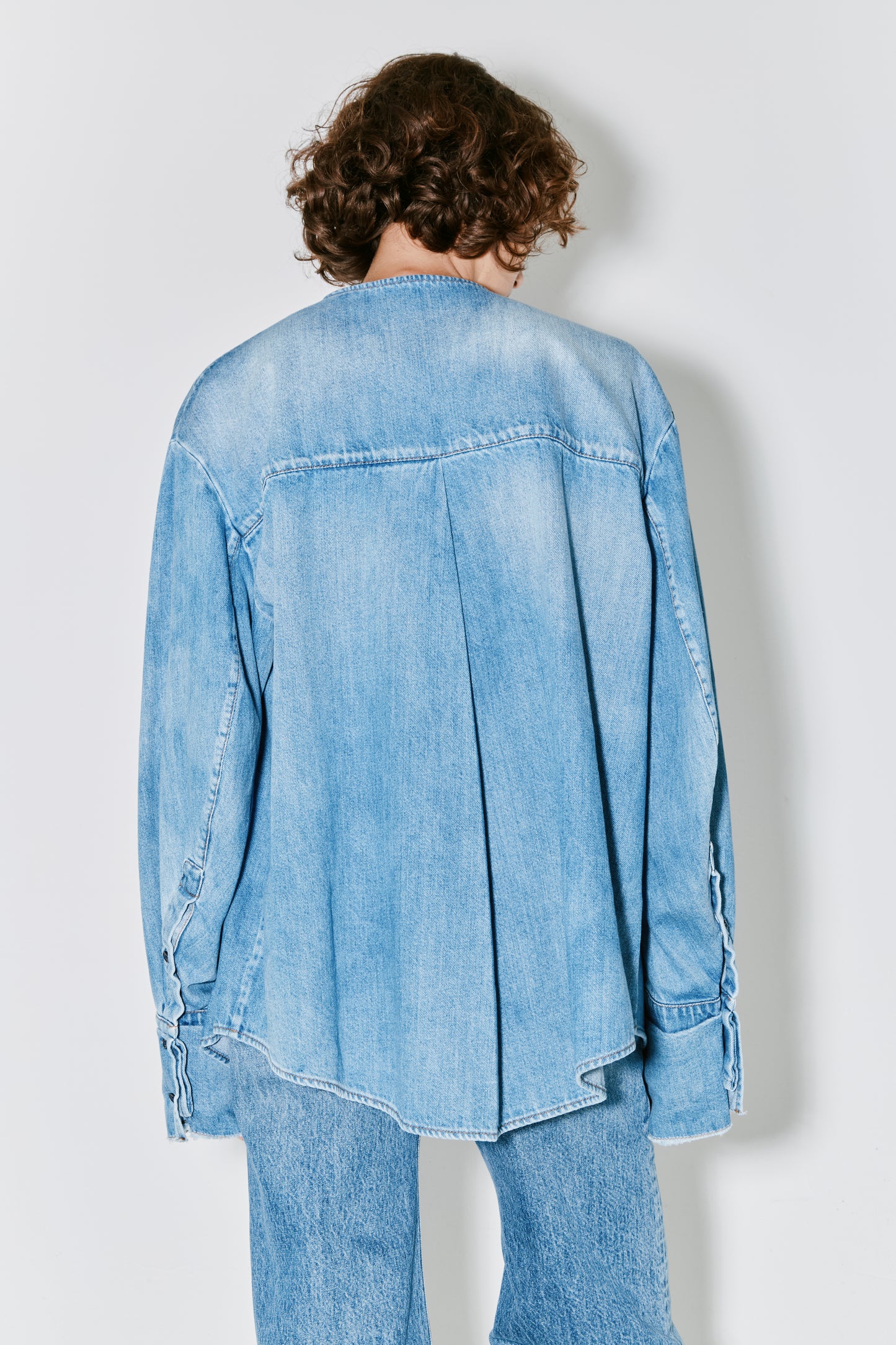 CHAIM shirt blue denim