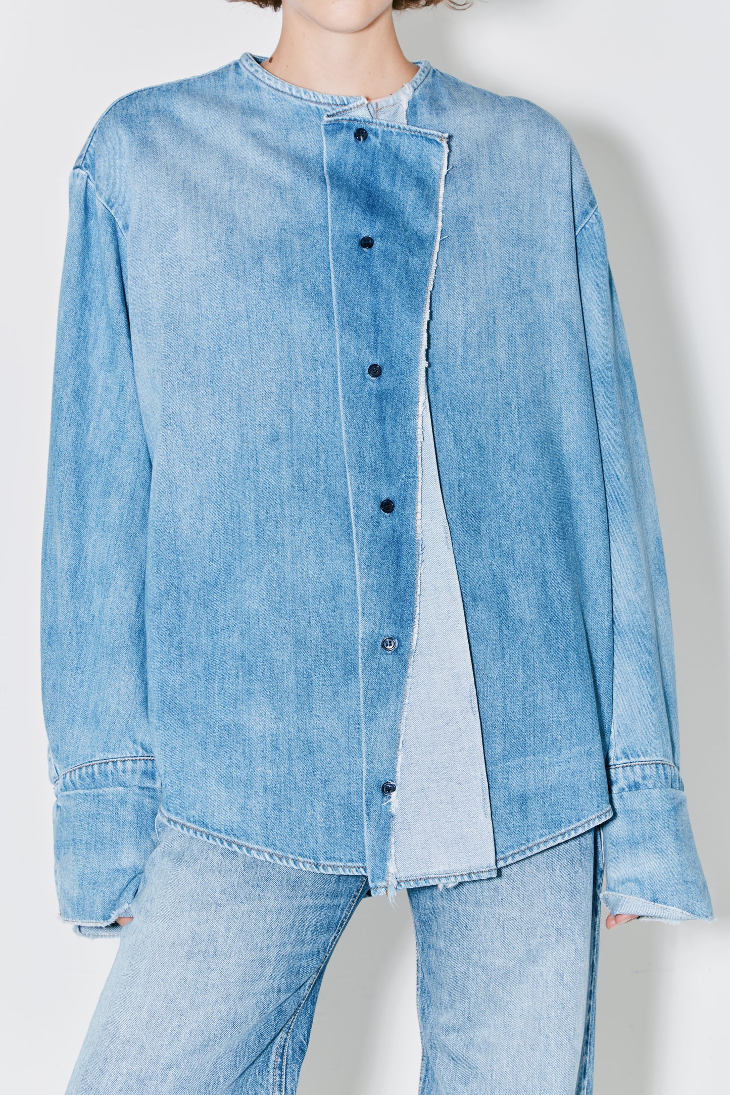 CHAIM shirt blue denim