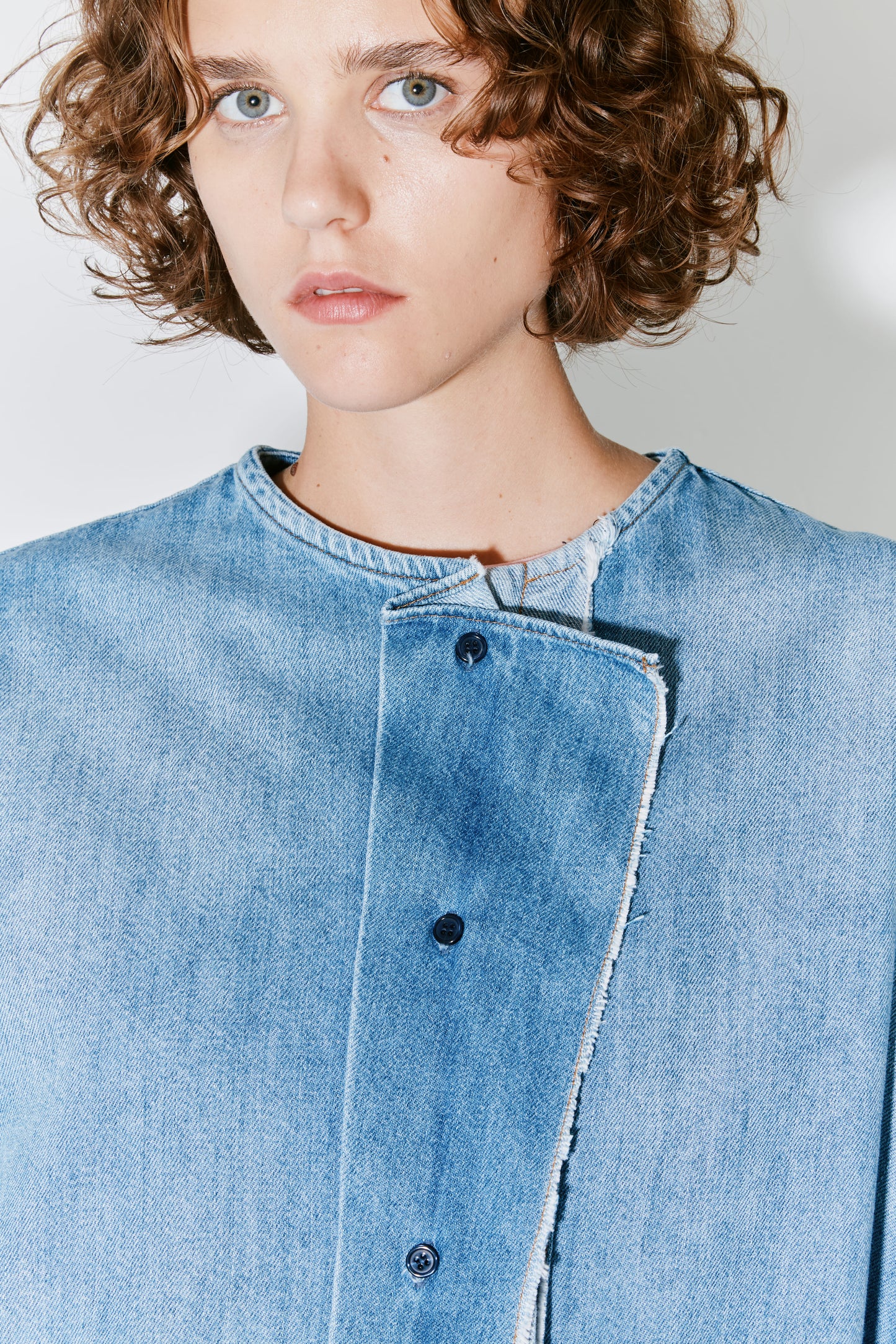 CHAIM shirt blue denim