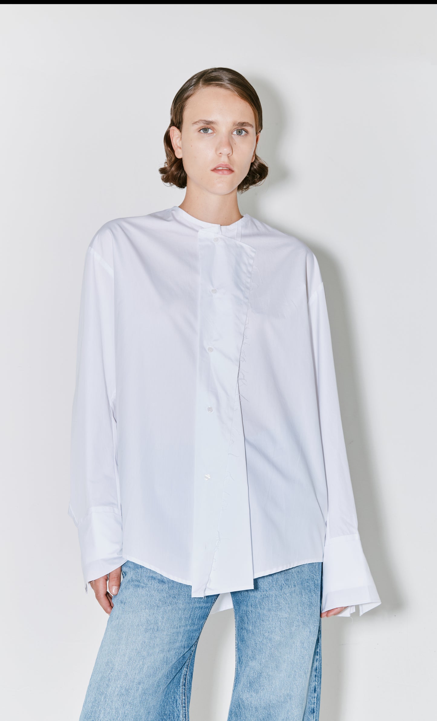 CHAIM shirt white