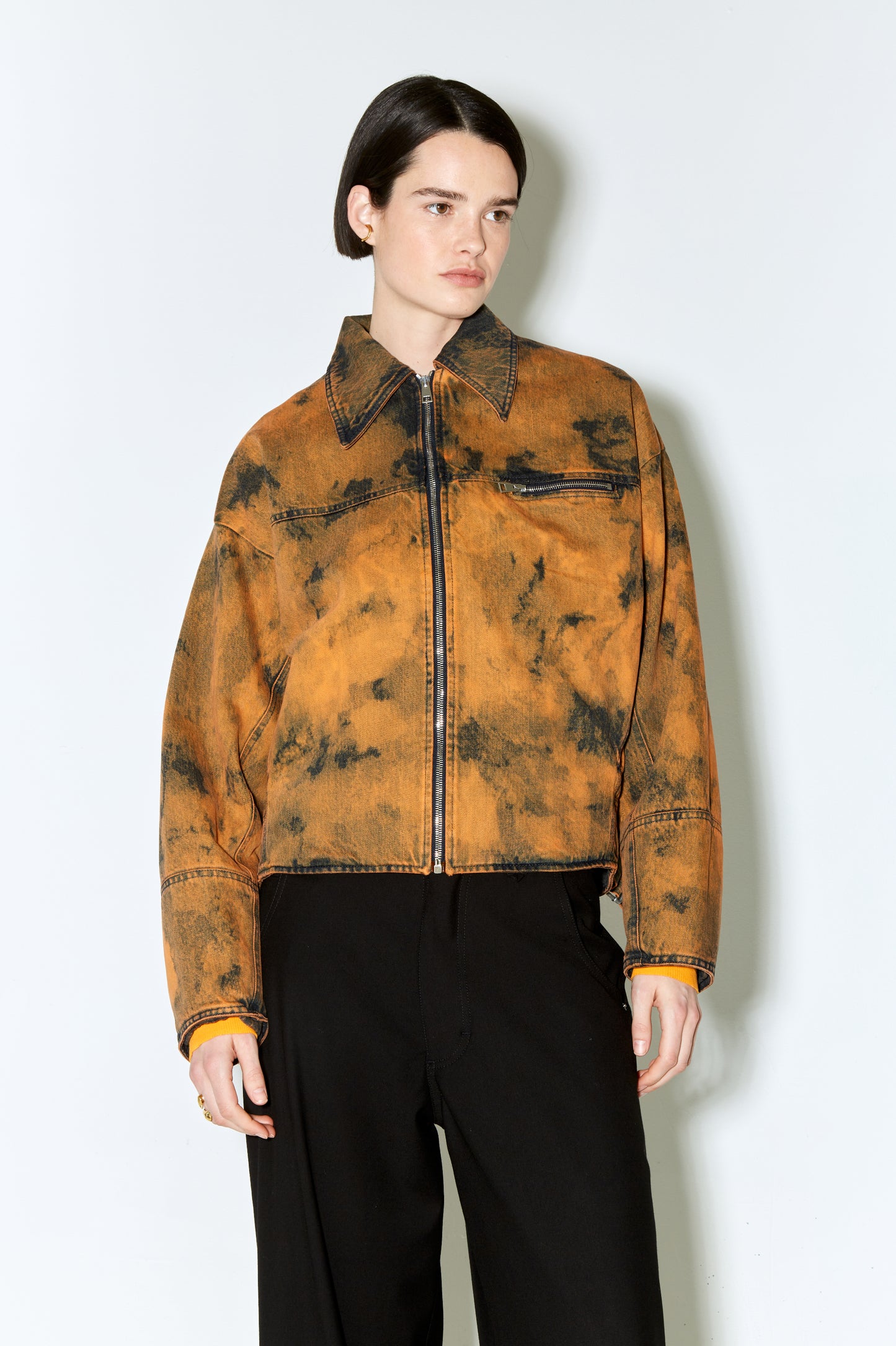 JACMIN – MACFLY orange FAÇON jacket
