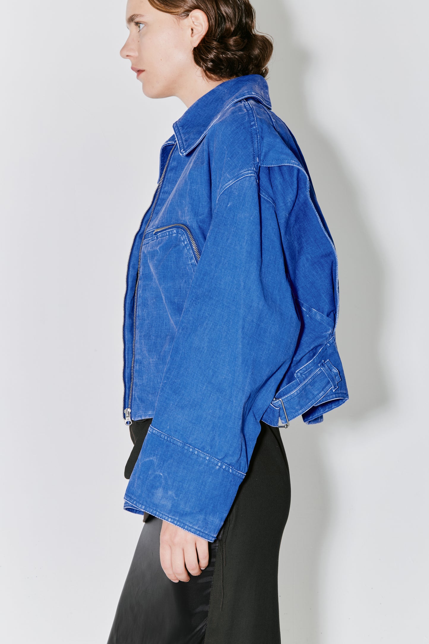 MARTY jacket azure blue