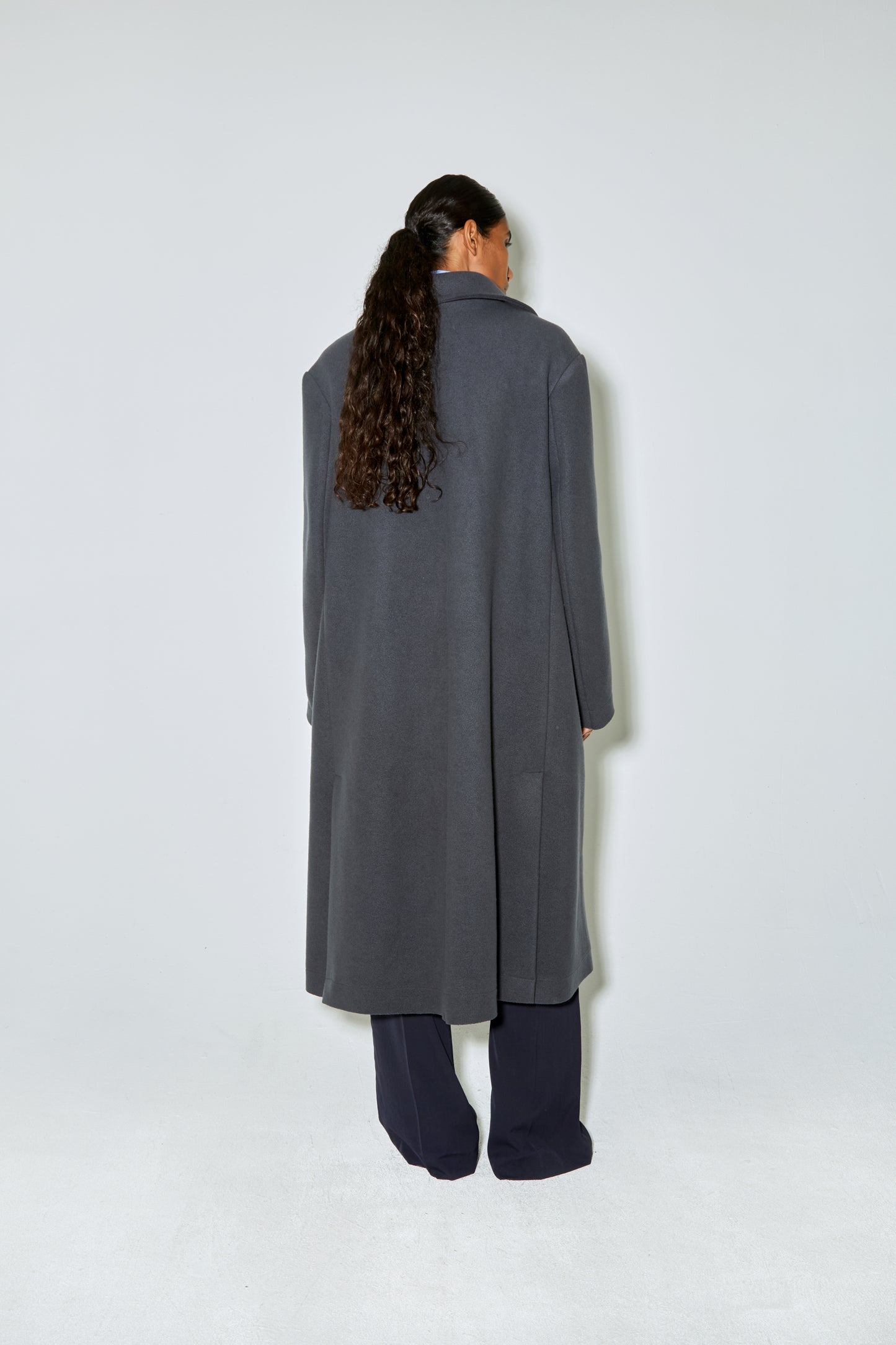 MILA coat grey