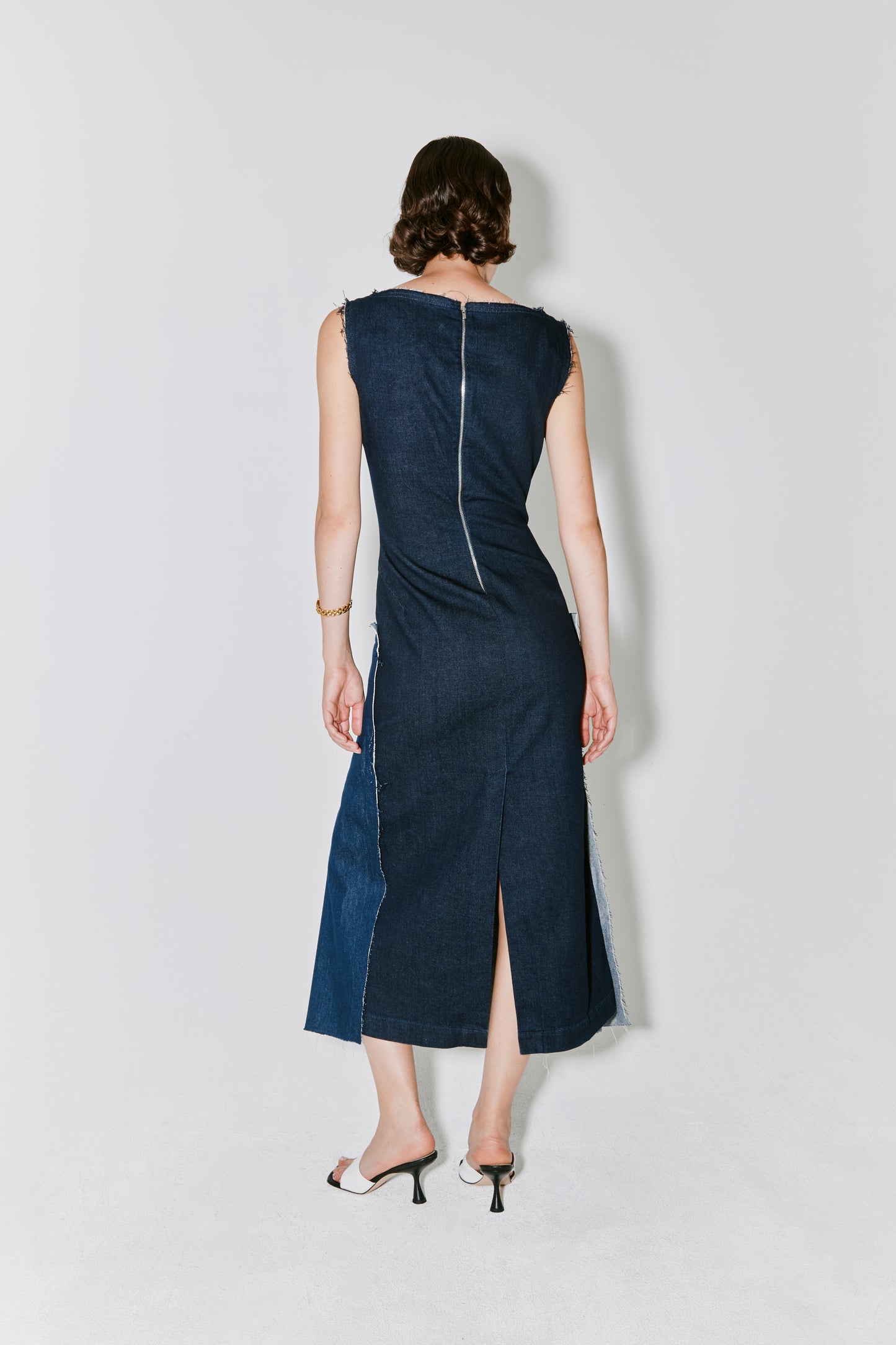 RODA dress blue