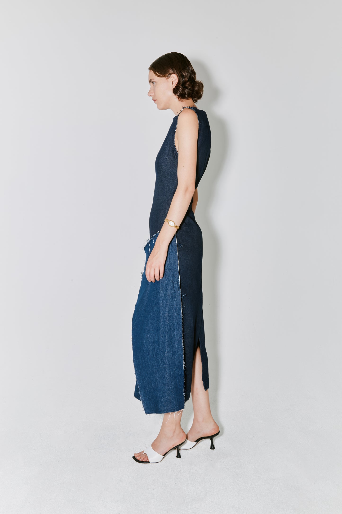 RODA dress blue