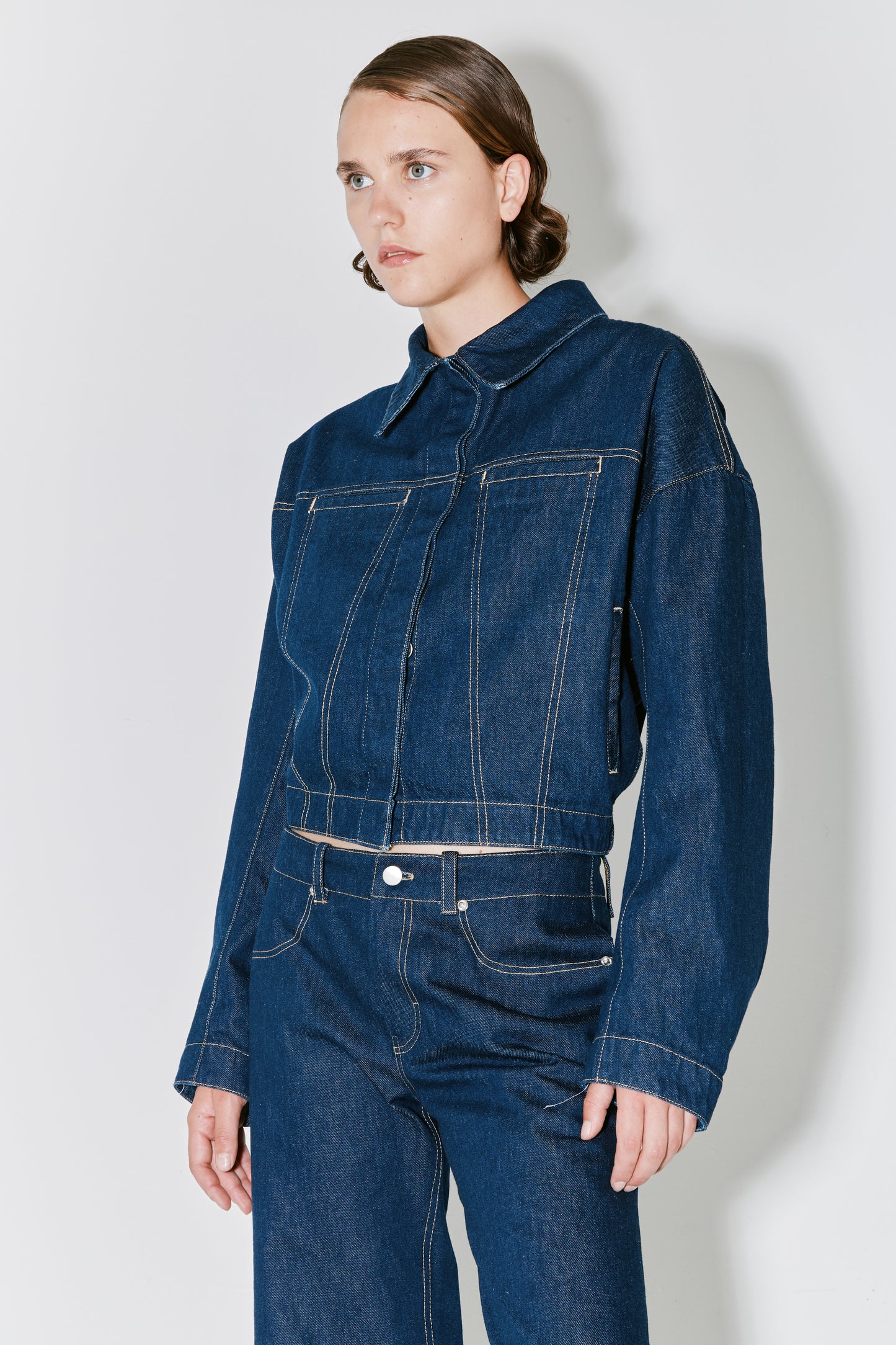 VERONICA jacket dark blue denim