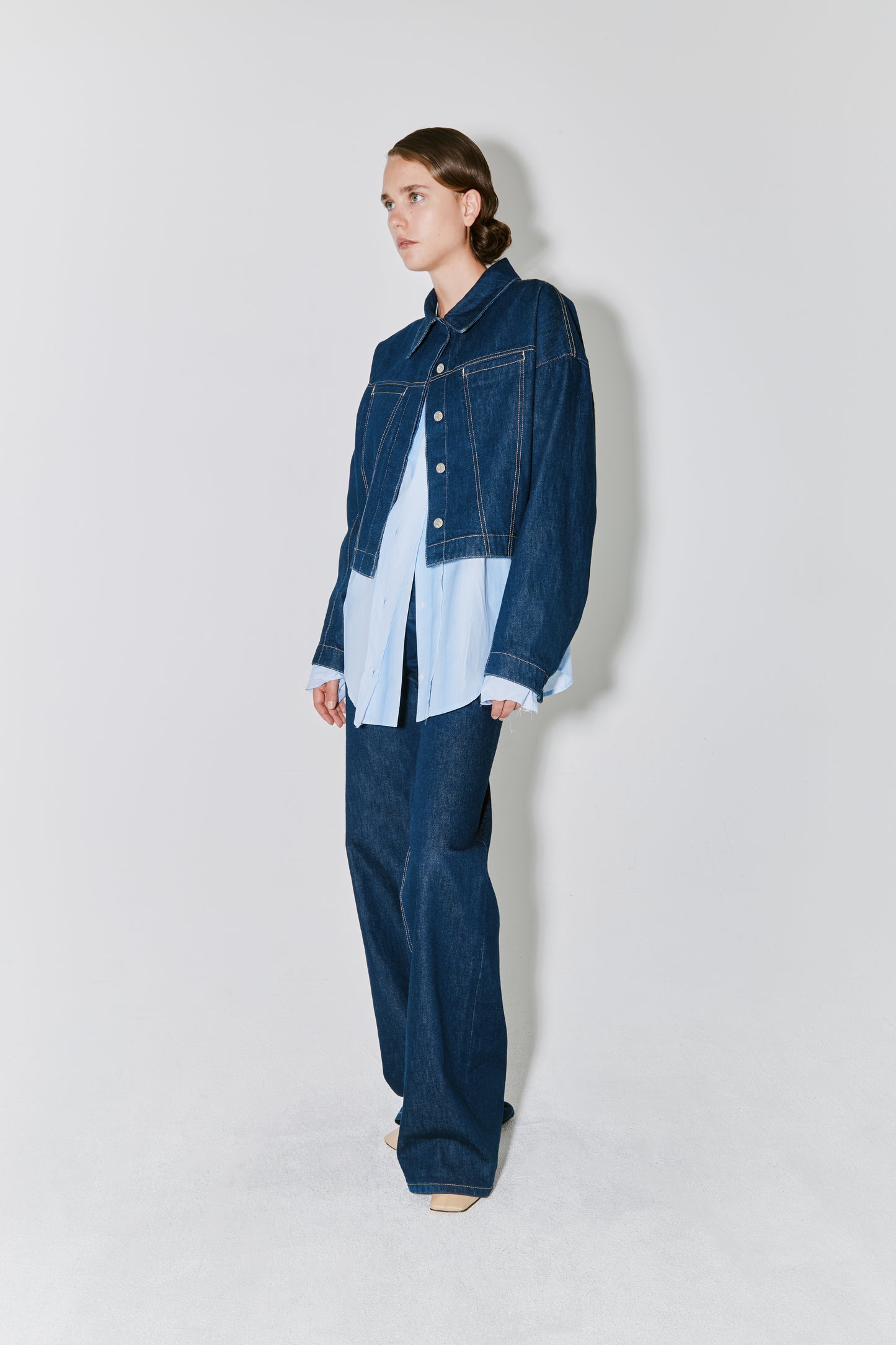 VERONICA jacket dark blue denim