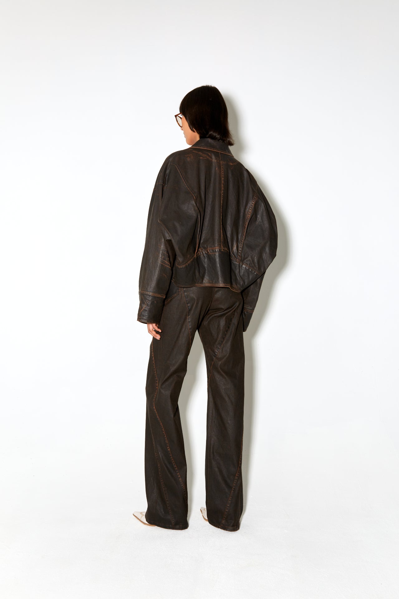 MACFLY jacket brown wax